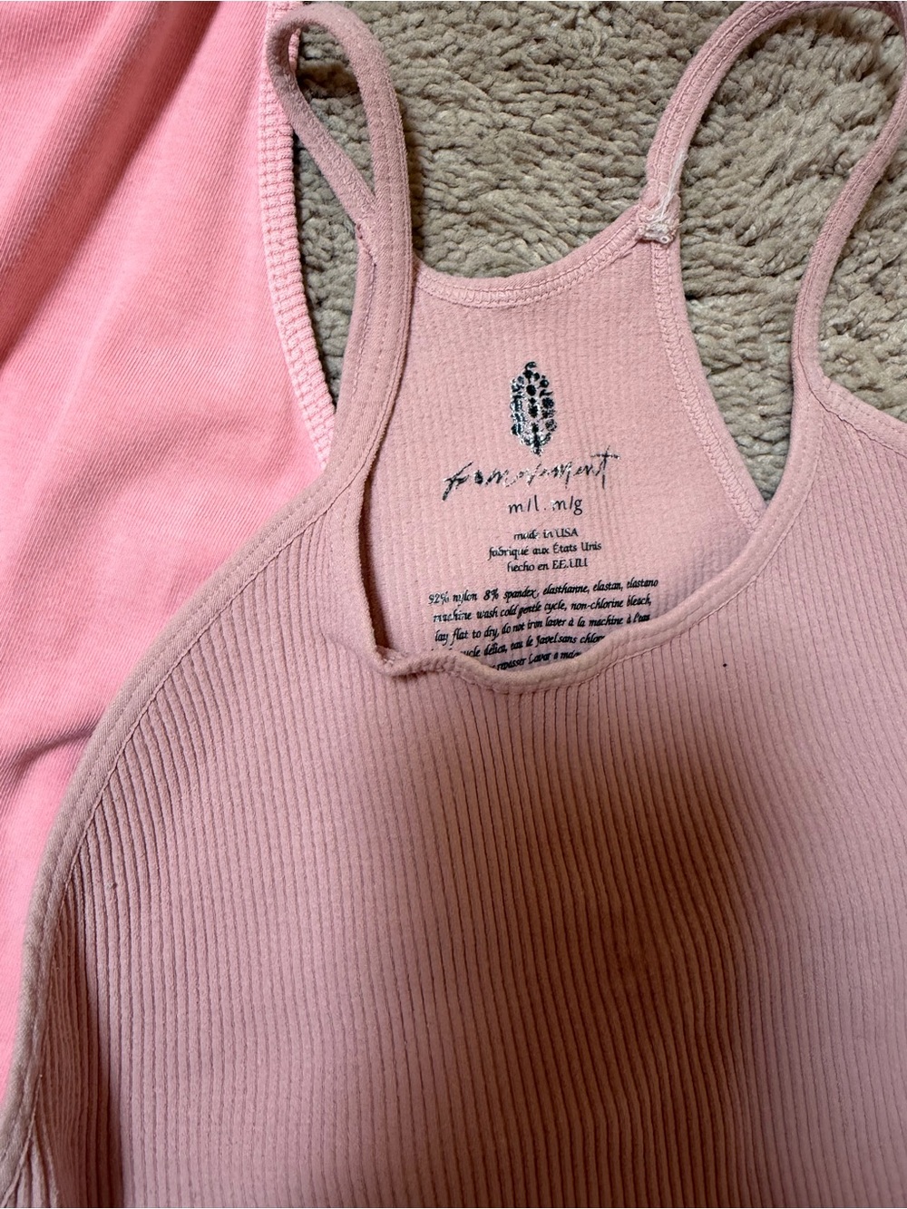 Guava onesie free people and tank - Picture 5 of 8
